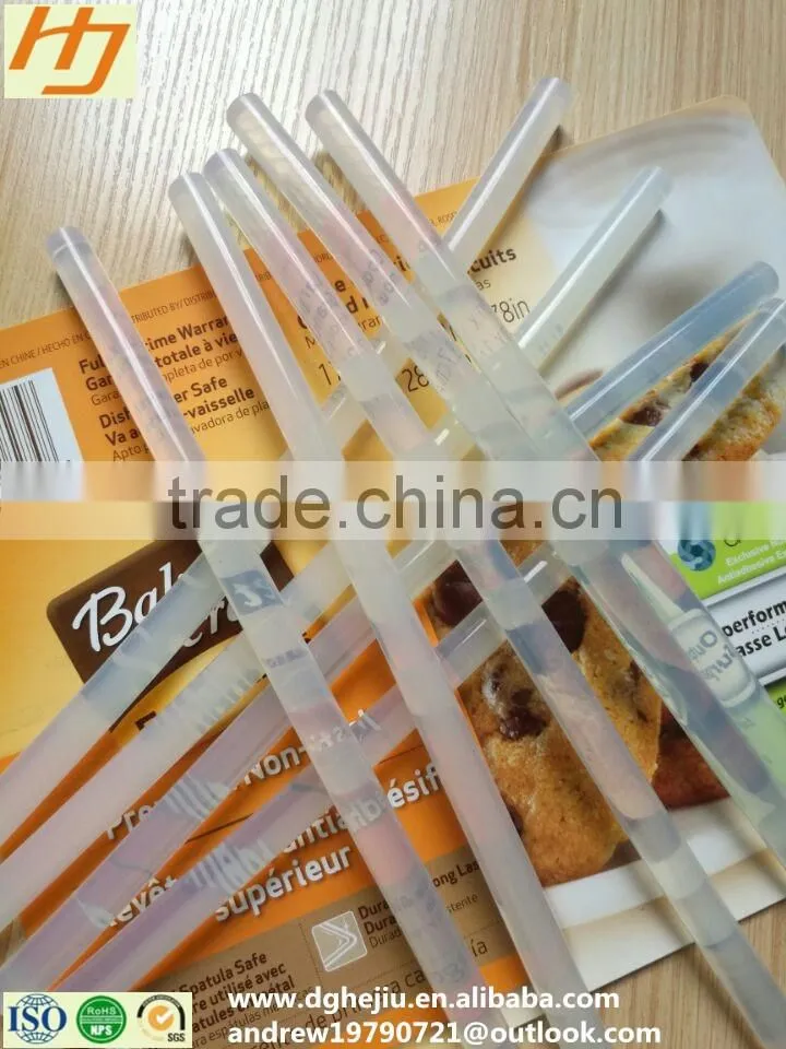 Ethylene Vinyl Acetate white transparent hot melt adhesive glue stick for cloth&electronic toys and metal devices