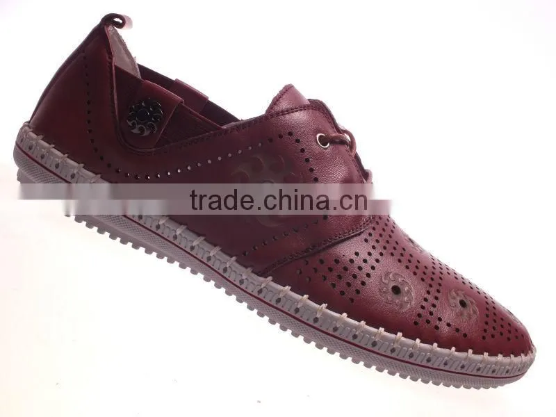 Wholesale price rubber new model men shoes fashion design