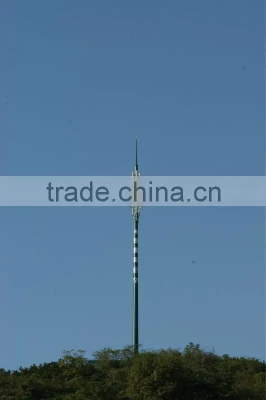 Telecommunication Steel Monopole For Mobile Communication Technology