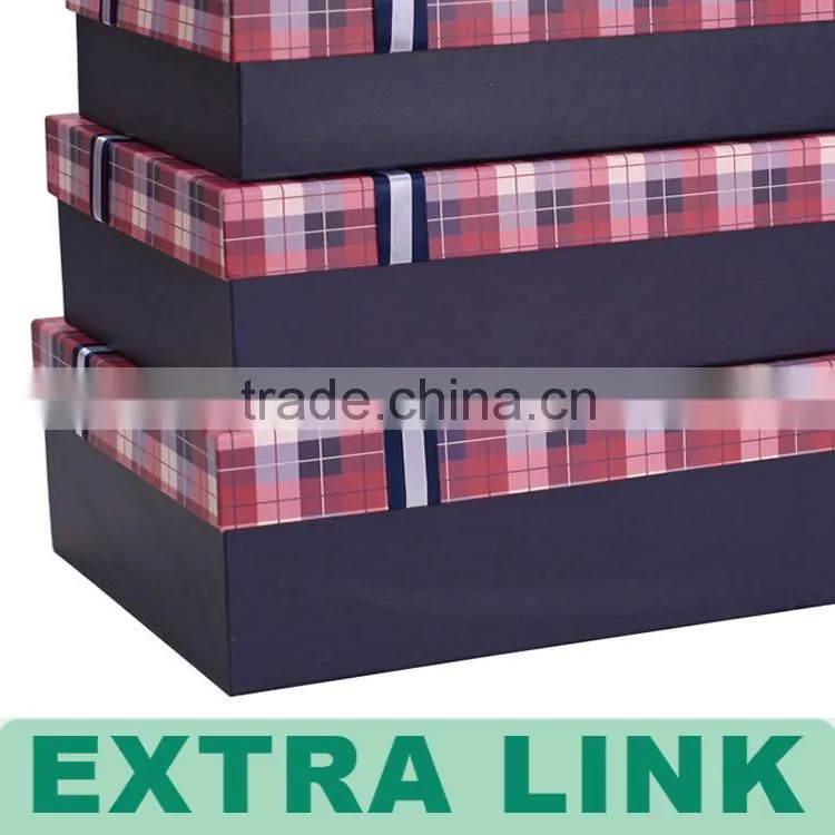 Colourful square storage top and base box