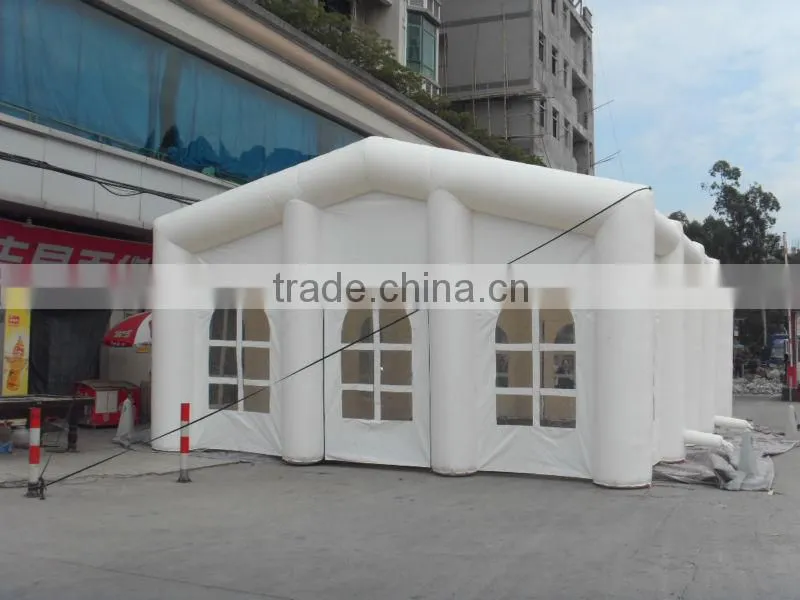 HOLA giant inflatable tent/white inflatable tent for sale