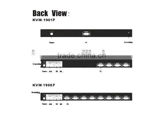 ED1908H seLCD KVM Switch 8 port