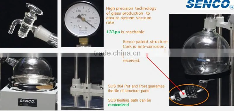 Rotary Evaporator lab scale 5L R502B Se nco made
