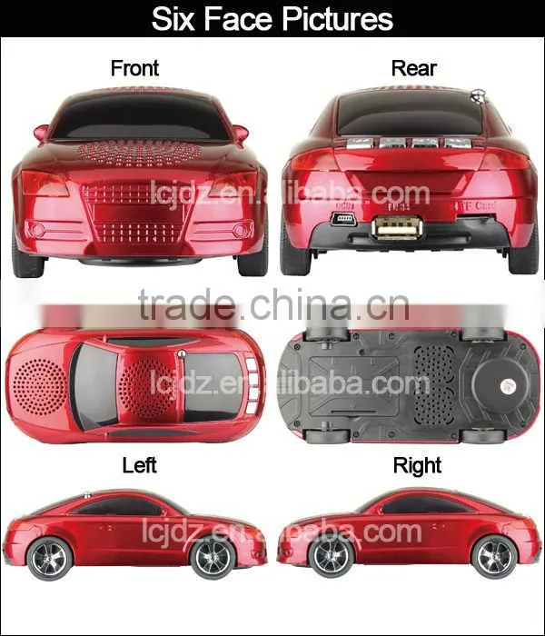 Mini 40mm speaker with fm radio mp3 player