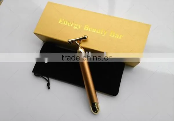 2014 hottest 24k gold vibration beauty bar Japan