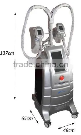 fat freeze belt,4 handles for different body parts,automatic fault detection,emergency stop&heart rate tester