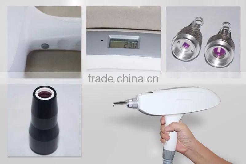 Whosale portable beauty machine nd:yag q-switch 532nm laser machine remove tattoo