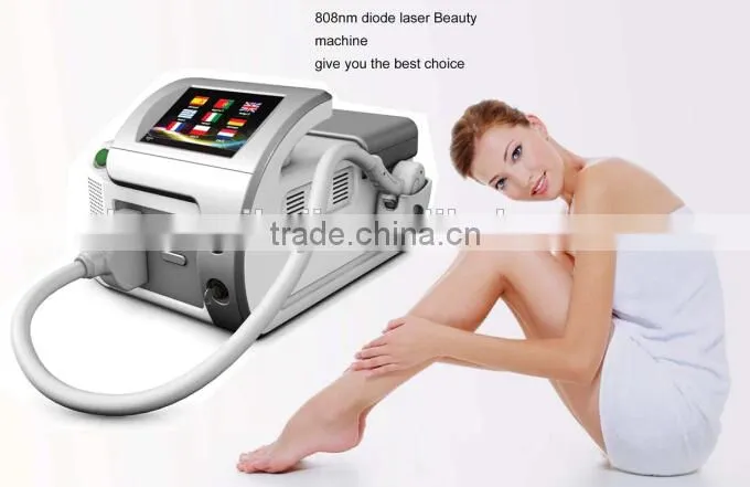Efficient pain free 808nm diode laser