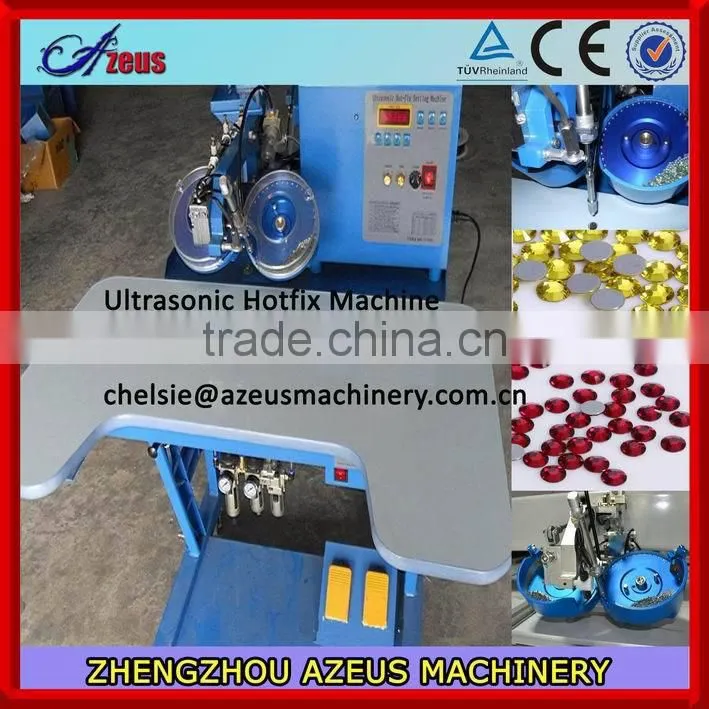 Apparel Industries Machines ultrasonic heater stone fixing machine