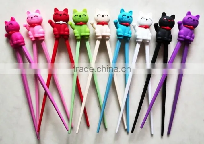 Unique training chopstick helper by FDA silicone