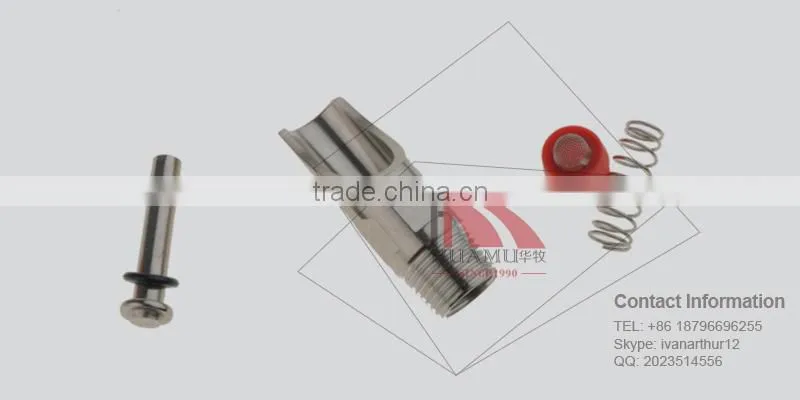 pig water nipple in silver 64*22 mm pig water drinker