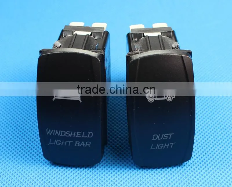 24V rocker switches with light limit 3 pin marine rocker switch