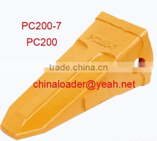 PC200-7 Bucket teeth PC200 Excavator bucket teeth