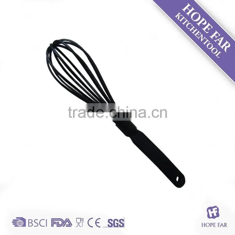 N460-70 Practical 11 pcs black color nylon kitchen utensils set