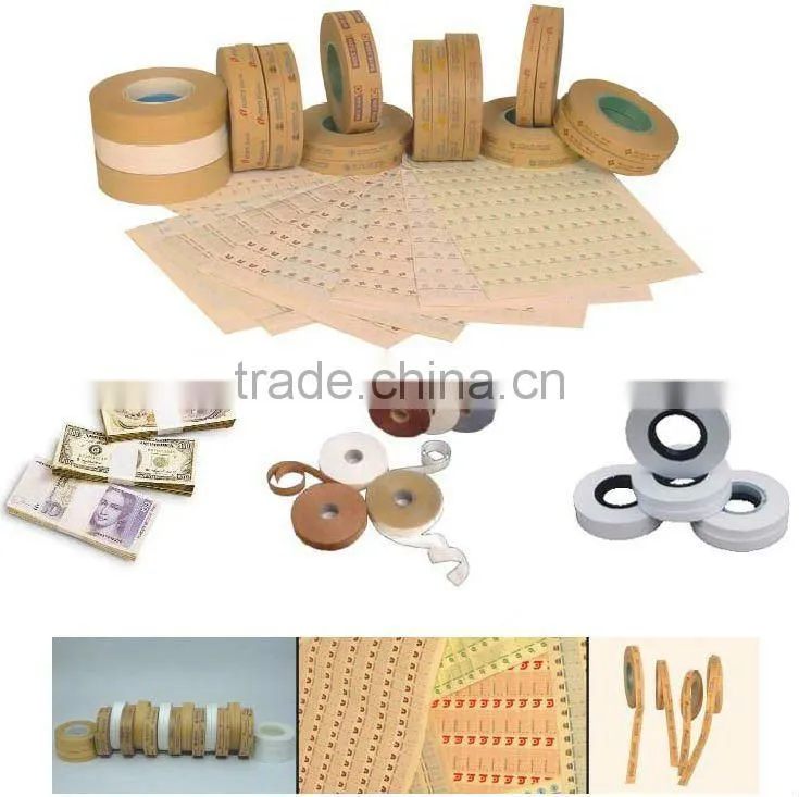 Paper Banding Tape Roll For Banknote/Currency/Money