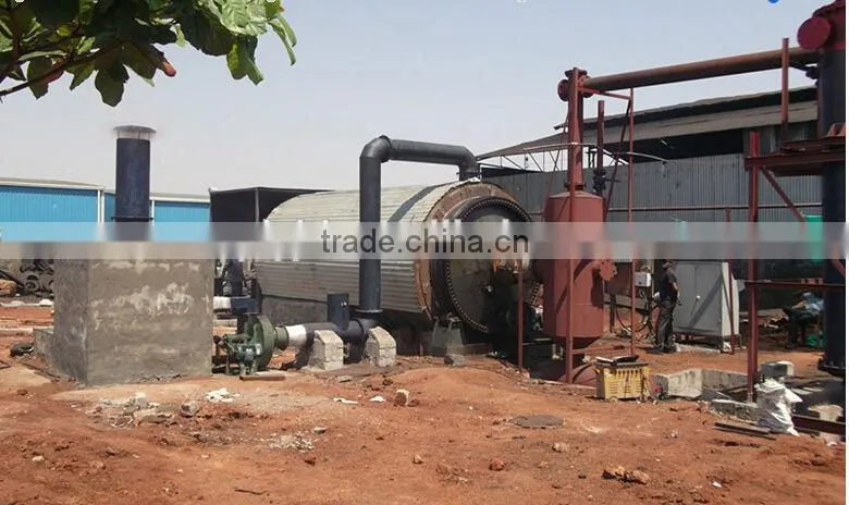 12-15Ton Used Tyre Refine To Oil Plant Getting Pyrolysis Tyre Oil