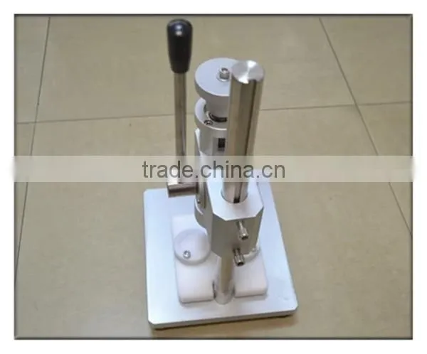 Manual perfume capping machine
