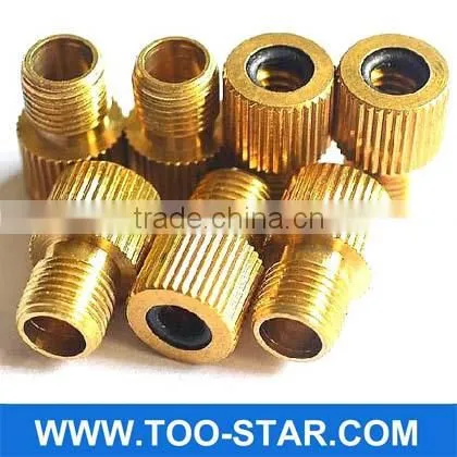 PRESTA to SCHRADER (Car) Valve Adapter Bicycle Road Racing Bike Inner Tube