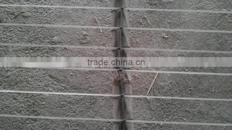 polyester material screen supporting wire, greenhouse wire with high breaking strength, anti uv wire polyester