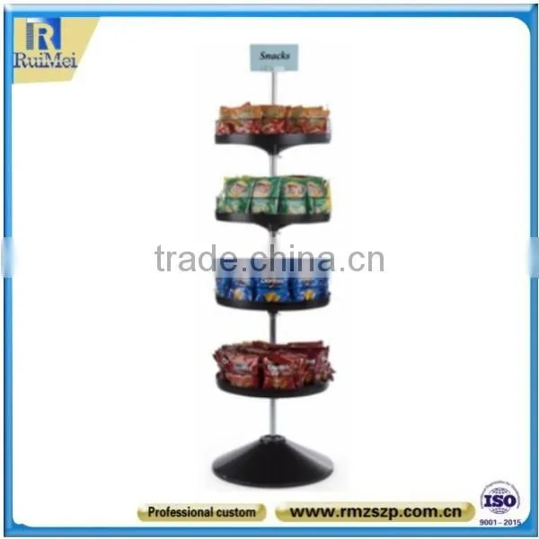 3-tier Countertop Light Duty Metal Wire Candy Display Stand