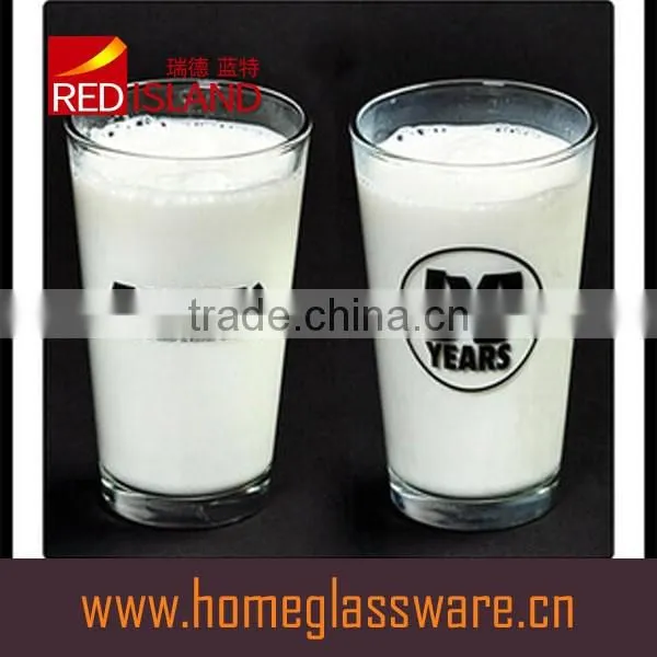16oz Custom printed pint beer glass cup wholesale