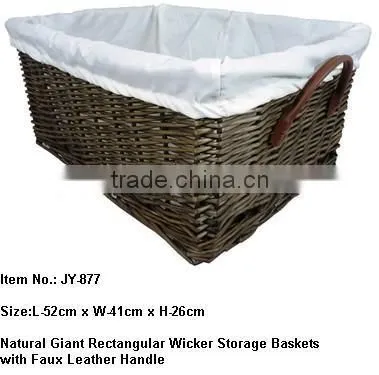 Hotsales Stair Wicker magazine basket