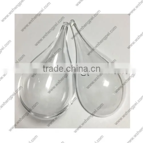 Cleverish portable cute transparent drip plastic storage jewelry wedding box kit