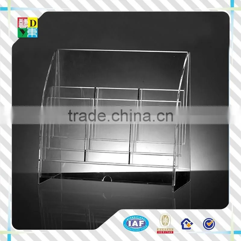 Custom size Acrylic sign holder with business card pocket