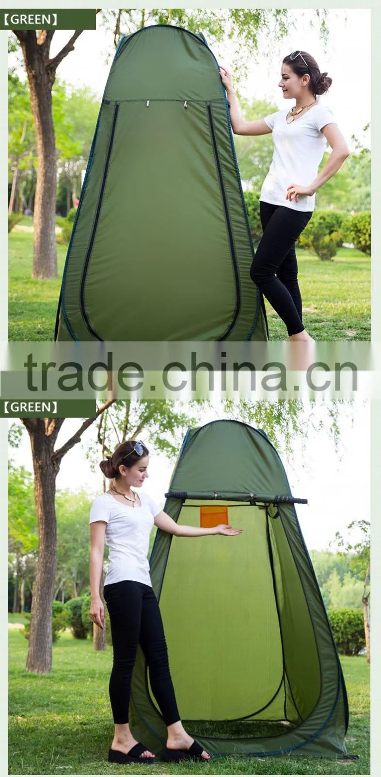 Automatic pop up tent