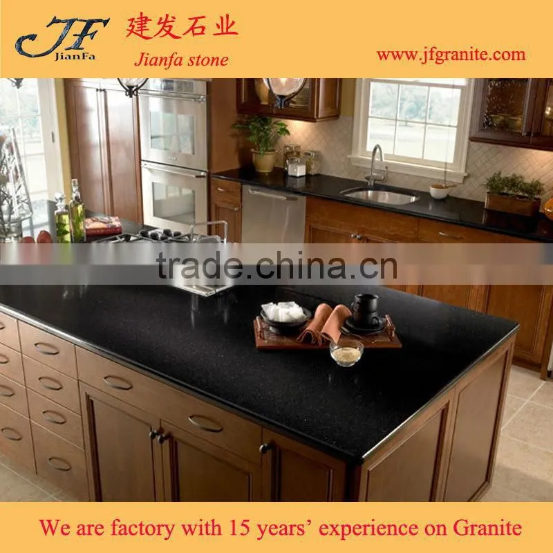 Surprise Mystic Black Granite Kitchen Island Table Top
