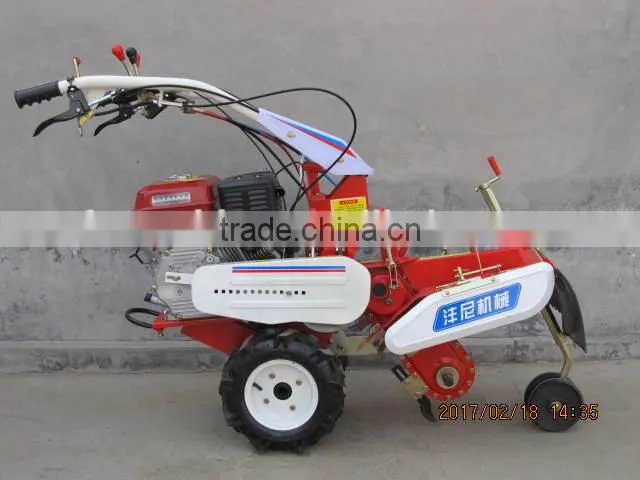 Multi-functional manual start gasoline power rotary tiller of farm equipment