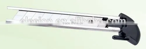 Stationery knives with skidproof rubber grip handle