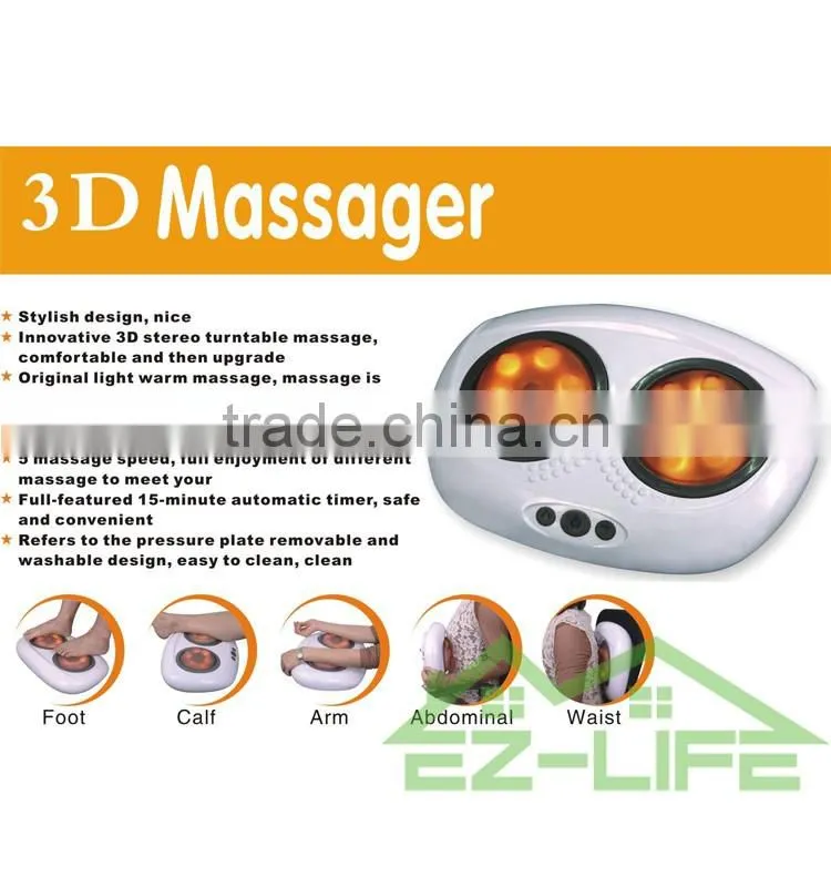 Office Car use 2017 new shiatsu neck shoulder kneading back massage pillow heating