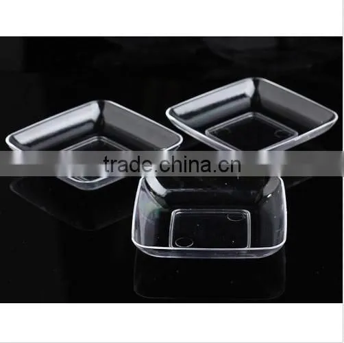 CUSTOM TINY Plastic bowl,tiny square plastic bowl maker,custom tiny square plastic bowl maker