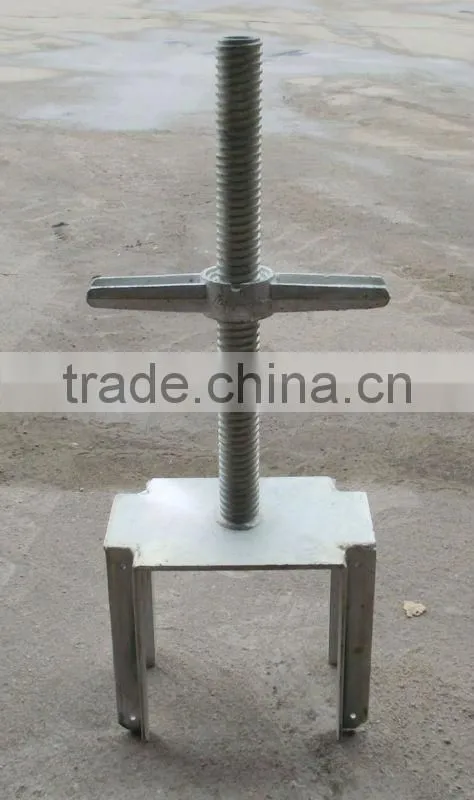 Adjustable Threaded Jack Base screw jack