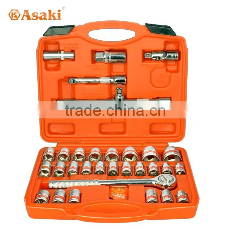 AK-9773 32 pcs 1/2 inch high grade socket wrenchset