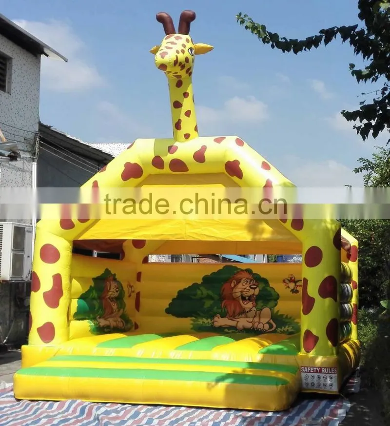 Full printing inflatable jumping bouncer with customized size
