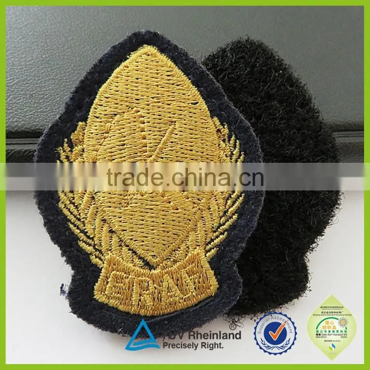 Wholesale machine made religious 3d embroidered patches