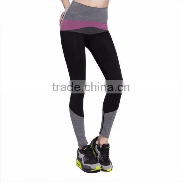 New arrival good quality nylon spandex womens pants, high elastic running leggings, women yoga pants
