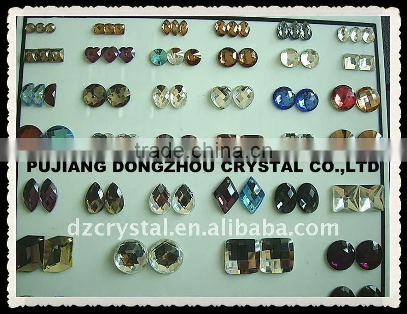 glass button for garments