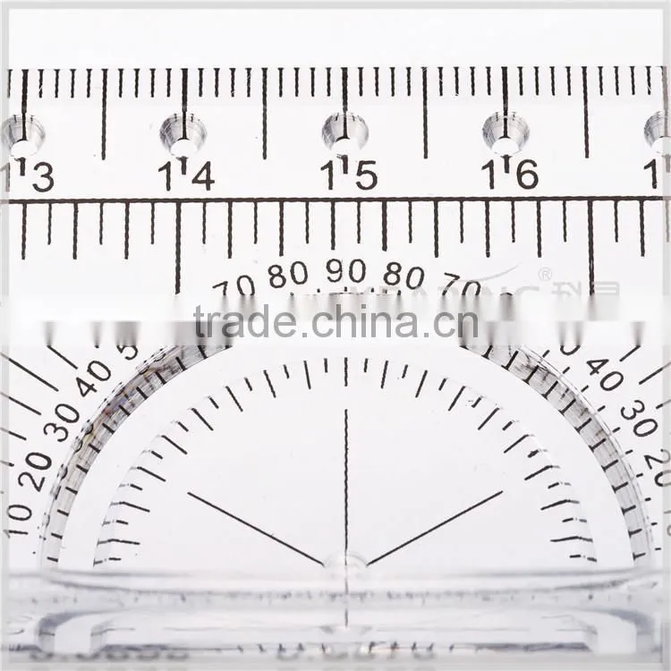 Angle parallel ruler with Individual package for 3-D drawing