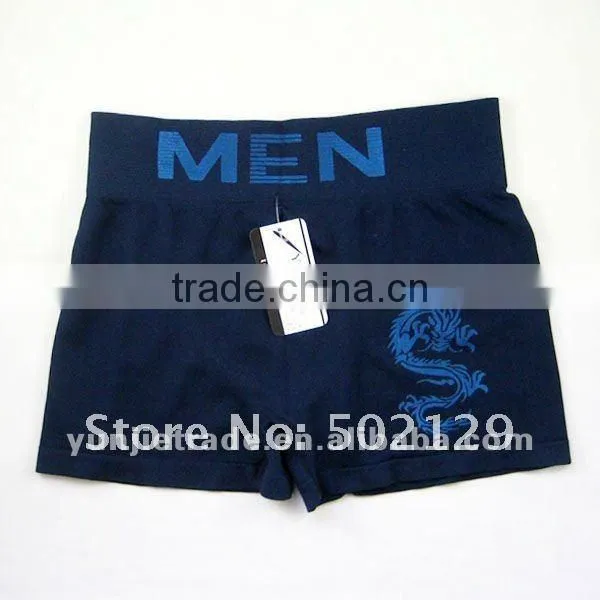 Extrude Elasticity men's boxer cozy hot sale stock men's underwear