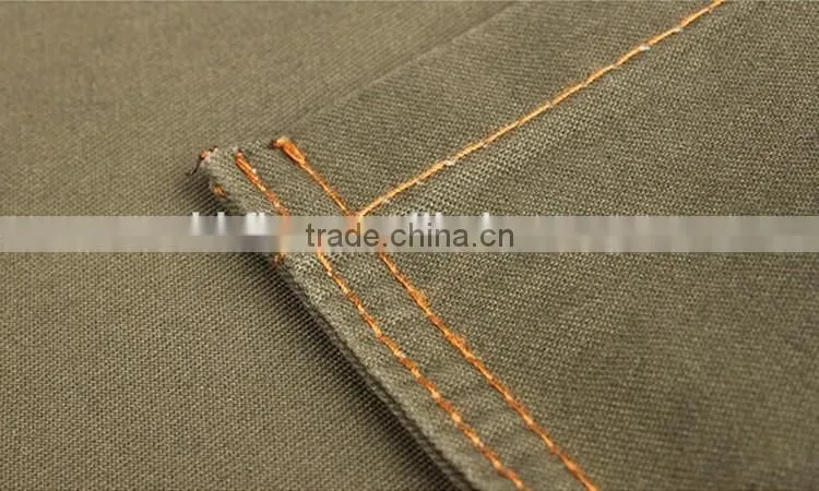 Factory Product Cheap100 Cotton Fabric Khaki Fabric
