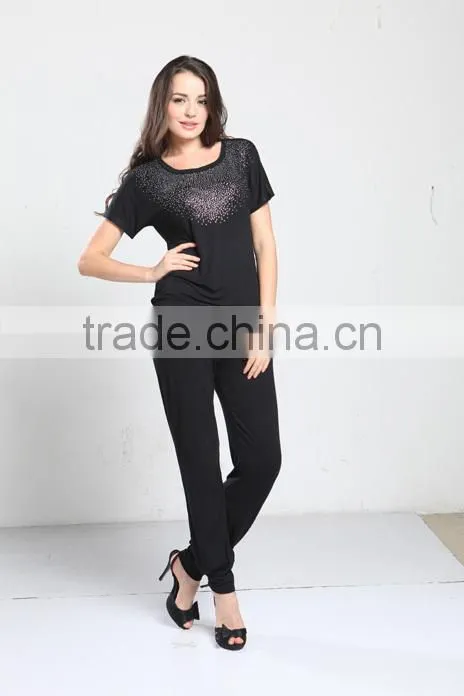 New viscose ladies top elegant turkey sexy slim fit dress mature women wear
