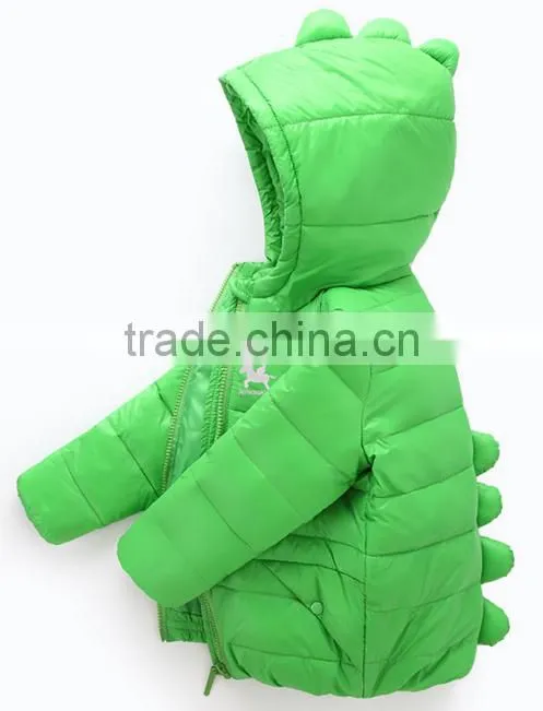 hot sale customize latest cute children or boys polyester filled winter coat