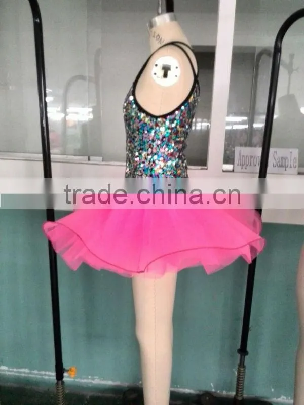 2014 - new -winter' colorful princess ballet tutu -girls' dance costume skirt-children and adults