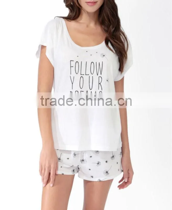 knit pajamas set