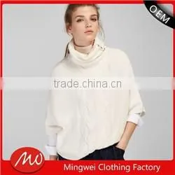 high quality popular sweater women knit ladies long coat design with pocket