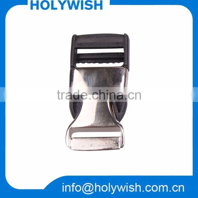 Custom Side Release Black Plastic Bulk Buckle