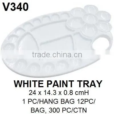 Plastic paint palette,Plastic paint tray,Empty palette, Artist watercolor paint tray